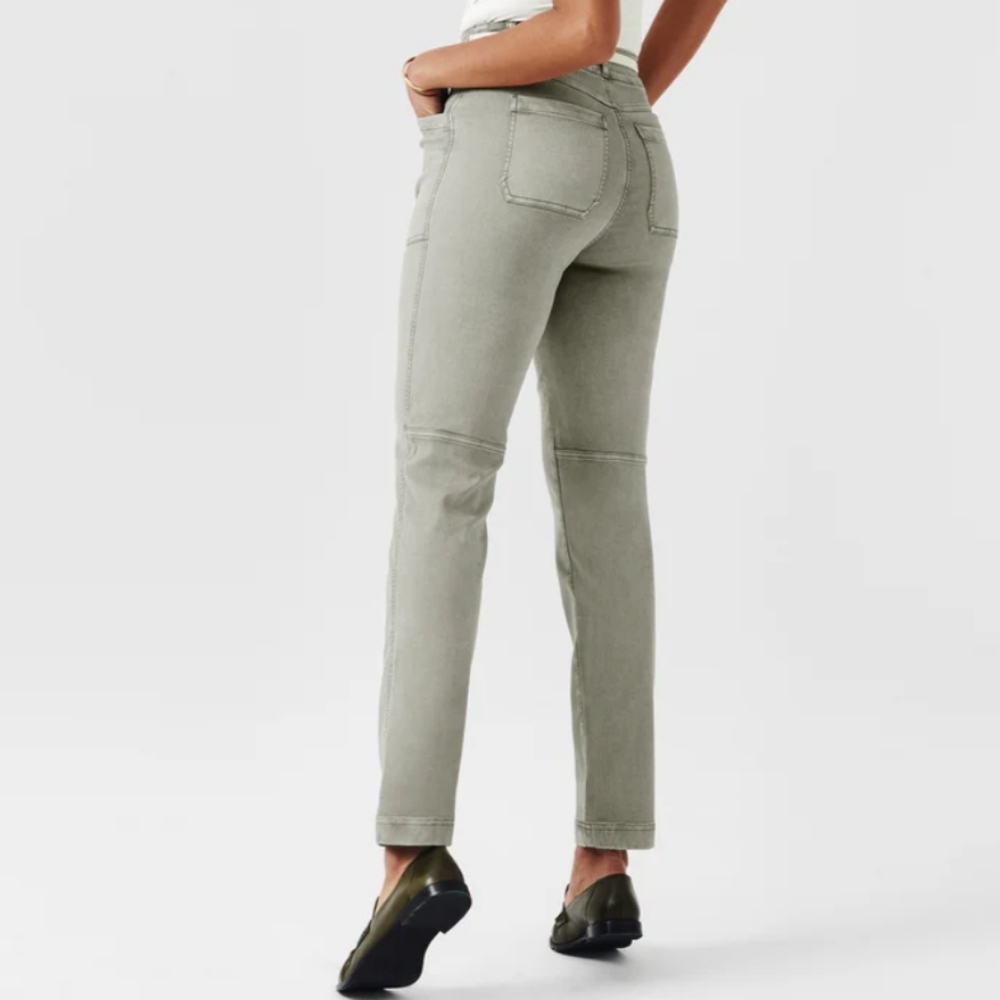 Spanx Stretch Twill Straight Leg Pant xs petite NWT - Picture 4 of 15